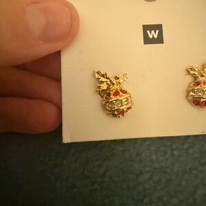 Old school Avon ornament earrings